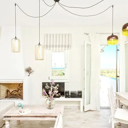 Spacious House With Sea View In Ag. Arsenios, Garden *