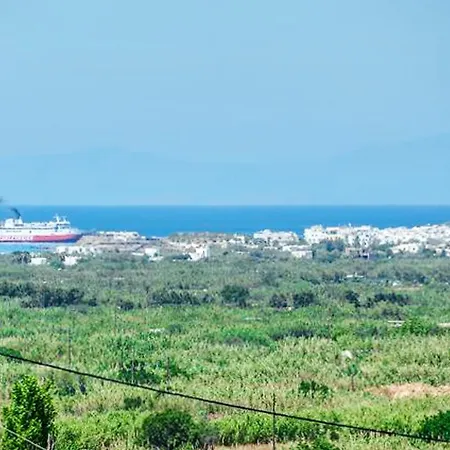 Spacious House With Sea View In Ag. Arsenios, Garden Semesterbostad *