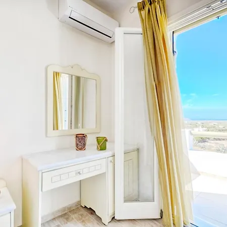 펜션 Spacious House With Sea View In Ag. Arsenios, Garden *