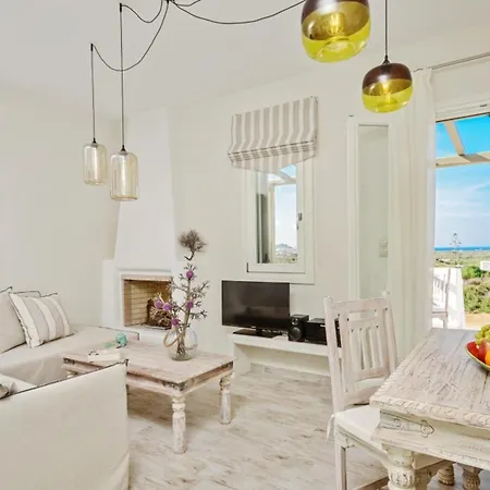 Spacious House With Sea View In Ag. Arsenios, Garden 펜션 Glinado Naxos