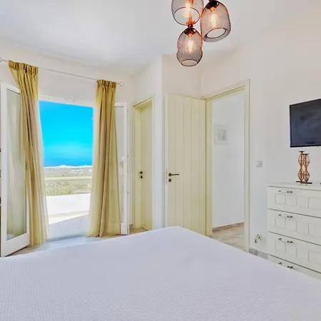Spacious House With Sea View In Ag. Arsenios, Garden 펜션 *