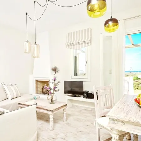 Spacious House With Sea View In Ag. Arsenios, Garden Holiday home *