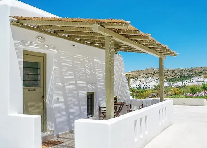 Semesterbostad Spacious House With Sea View In Ag. Arsenios, Garden *