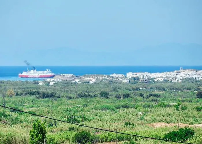 Spacious House With Sea View In Ag. Arsenios, Garden Semesterbostad *