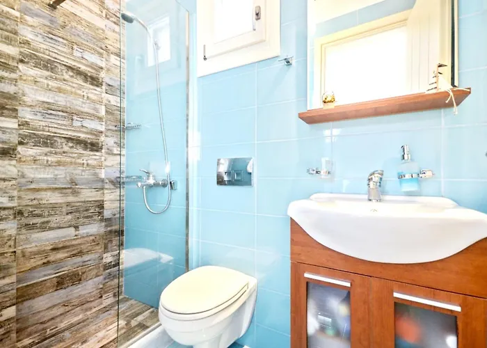 Spacious House With Sea View In Ag. Arsenios, Garden Semesterbostad *