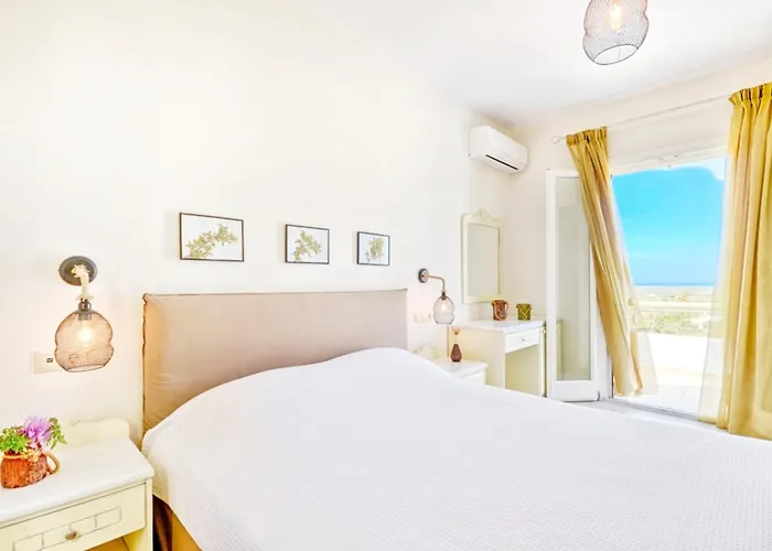 Spacious House With Sea View In Ag. Arsenios, Garden Semesterbostad Glinado Naxos