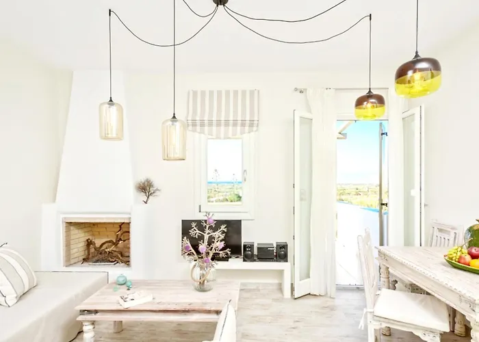 Spacious House With Sea View In Ag. Arsenios, Garden *