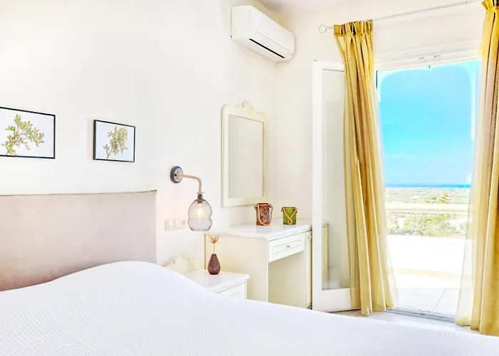 Semesterbostad Spacious House With Sea View In Ag. Arsenios, Garden Glinado Naxos